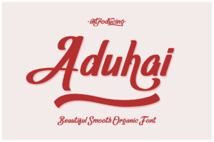 Aduhai: A Display Font for Distinctive Visual Impact