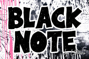 Black Note: A Fresh, Strong Font for Creative Projects
