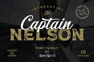 Captain Nelson: A Font Duo That Elevates Design with Charisma and Confidence
