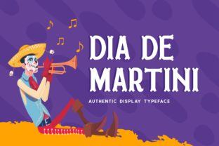 Dia De Martini: A Playful Font for Creative Workflows