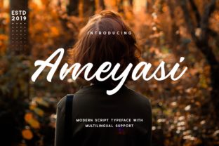 Discover the Energy of Ameyasi: A Striking Display Font