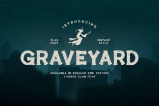 Graveyard: A Spooky Display Font for Standout Design