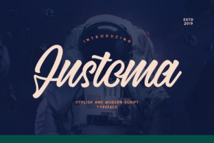 Justoma: A Playful and Authentic Display Font for Modern Design