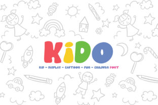 Kido: A Playful Display Font for Kids’ Creativity