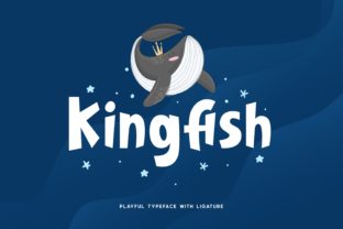 Kingfish: Playful Font for Kids' Designs