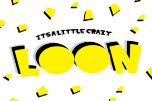 Loon: A Wacky Font for Bold Designs