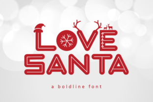 Love Santa: A Festive Font That Brings Holiday Cheer to Every Design