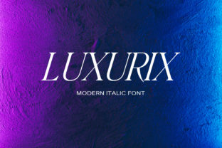 Luxurix: A Modern Sans Serif Font for Clean and Minimal Design