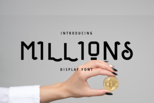 Millions: A Playful and Elegant Display Font