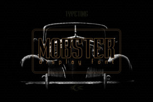 Mobster: A Sophisticated Display Font for Modern Design