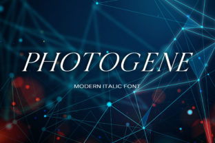 Photogene: A Modern, Minimalist Font for Clean Design
