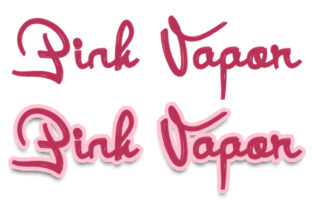 Pink Vapor: A Playful Graffiti Font for Urban Style