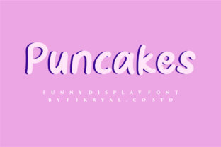 Puncakes: A Sweet and Fresh Font for Creative Projects