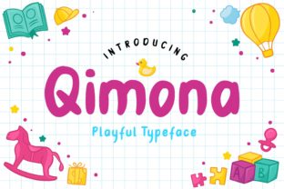 Qimona: A Playful and Sweet Font That Elevates Your Creative Projects